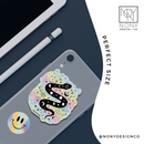 Holographic Moon Snake Sticker