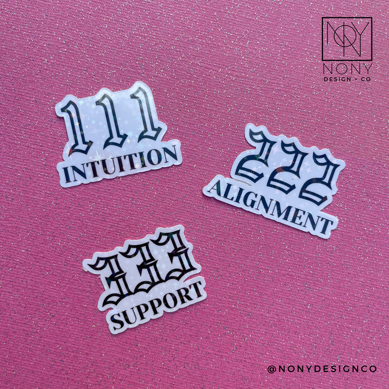 Angel Number Stickers