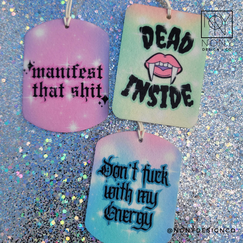 Spooky/Sassy Car Air Fresheners