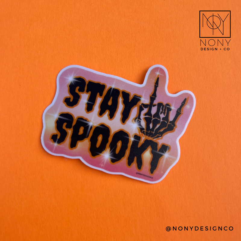 Stay Spooky Sticker