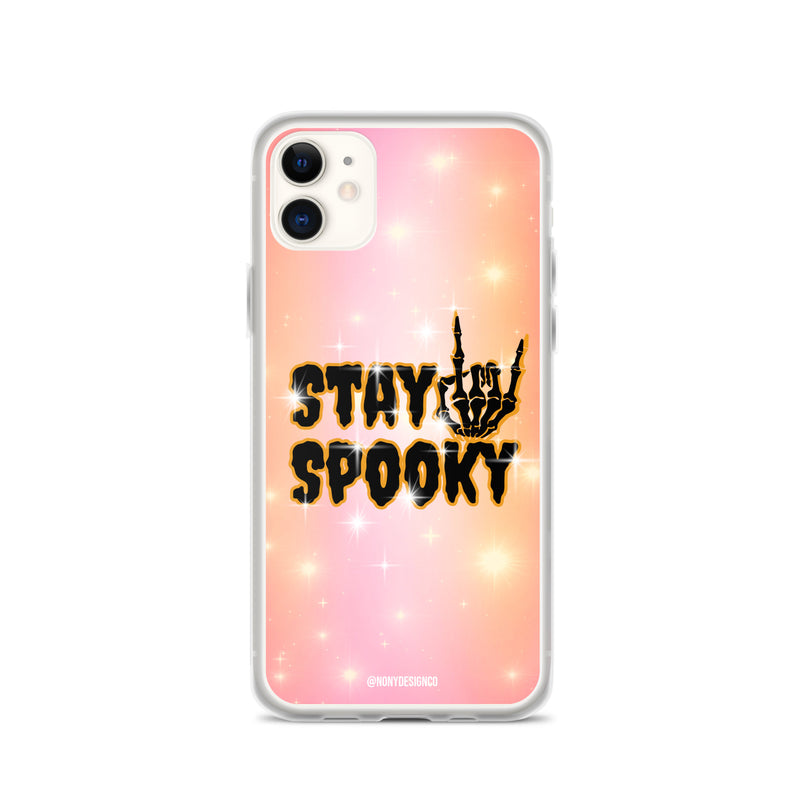 Stay Spooky Clear Case for iPhone®