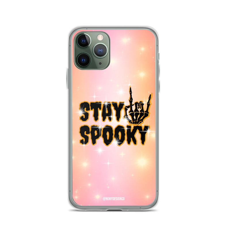 Stay Spooky Clear Case for iPhone®