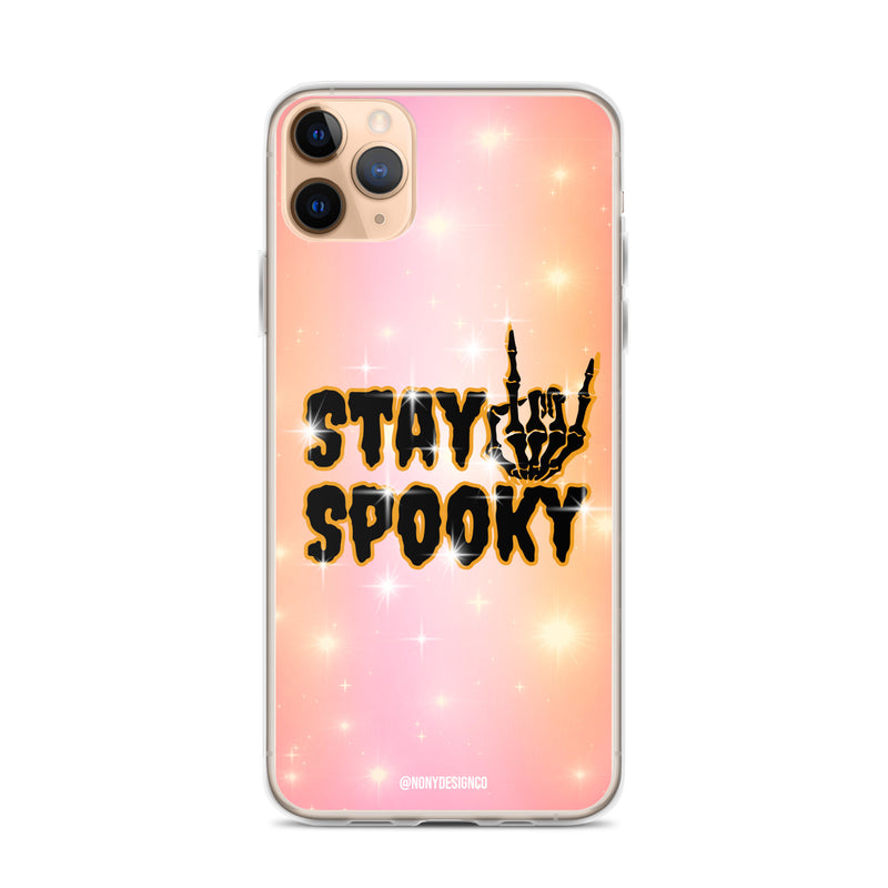 Stay Spooky Clear Case for iPhone®