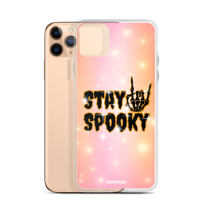 Stay Spooky Clear Case for iPhone®