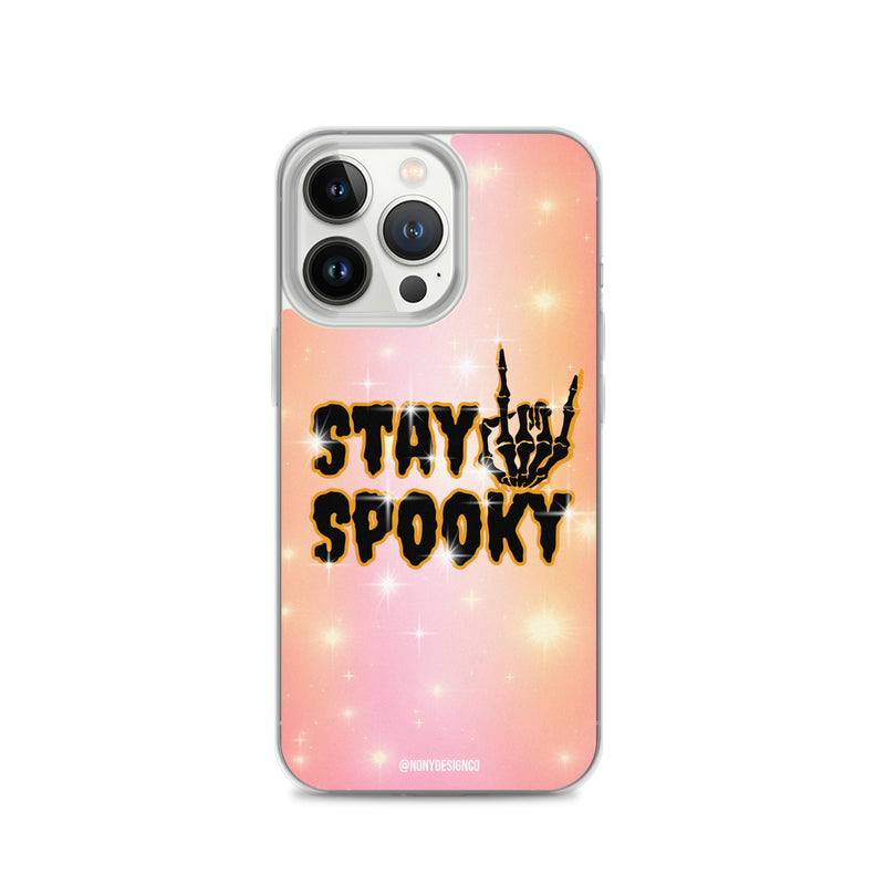 Stay Spooky Clear Case for iPhone®