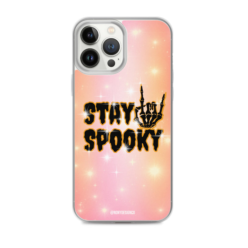 Stay Spooky Clear Case for iPhone®