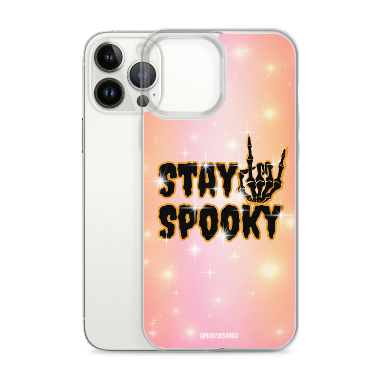 Stay Spooky Clear Case for iPhone®