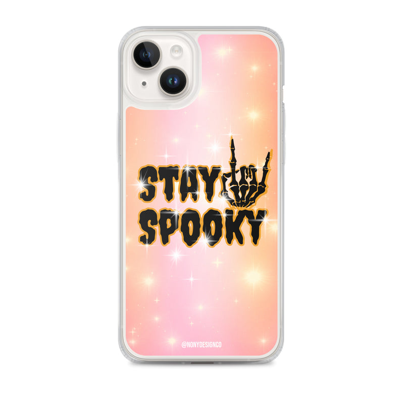 Stay Spooky Clear Case for iPhone®