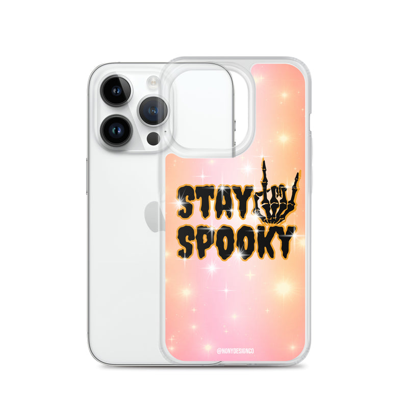 Stay Spooky Clear Case for iPhone®