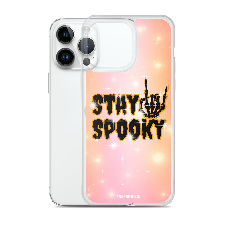 Stay Spooky Clear Case for iPhone®