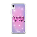 Manifest That Shit Clear Case for iPhone®
