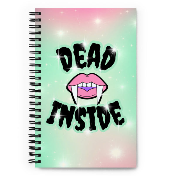 Dead Inside Spiral notebook