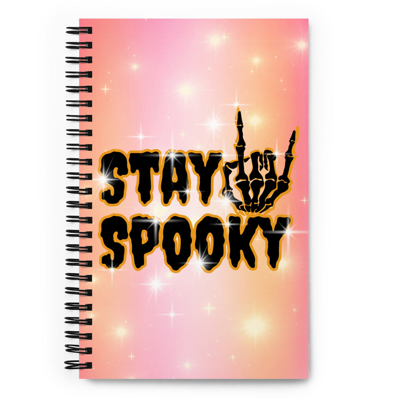 Stay Spooky Spiral notebook