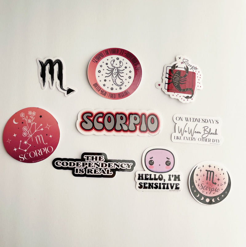 Scorpio Sticker Pack
