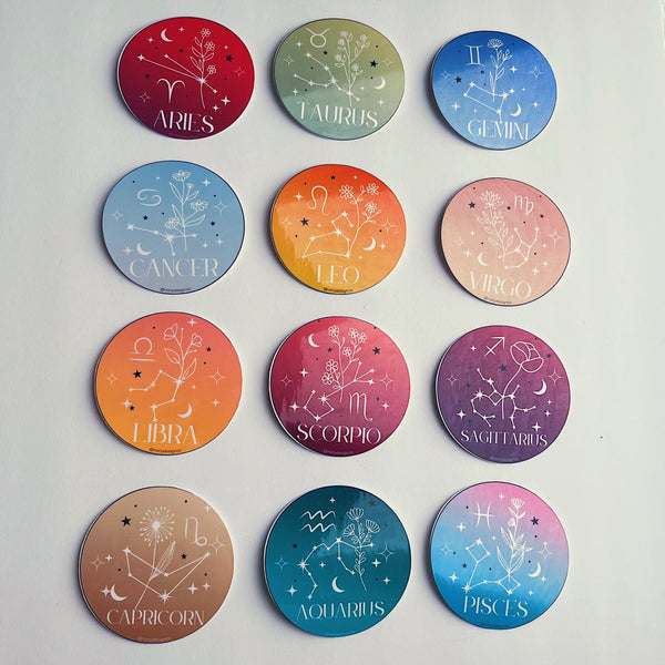 Ombre Constellation Sticker