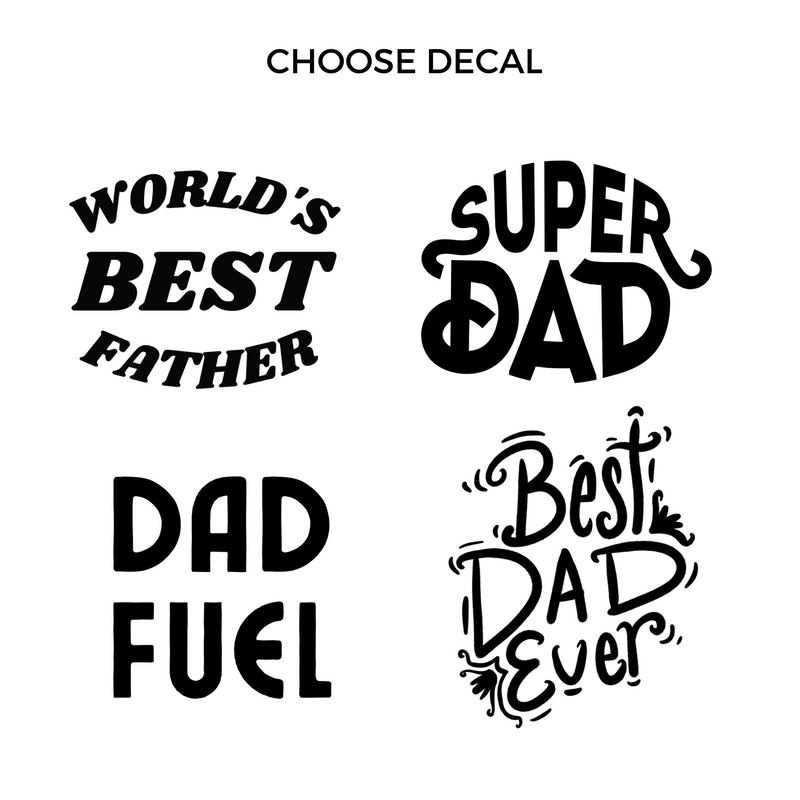 Flasks | Father's Day | Super Dad | Best Dad Ever | World's Greatest Father | Dad Fuel