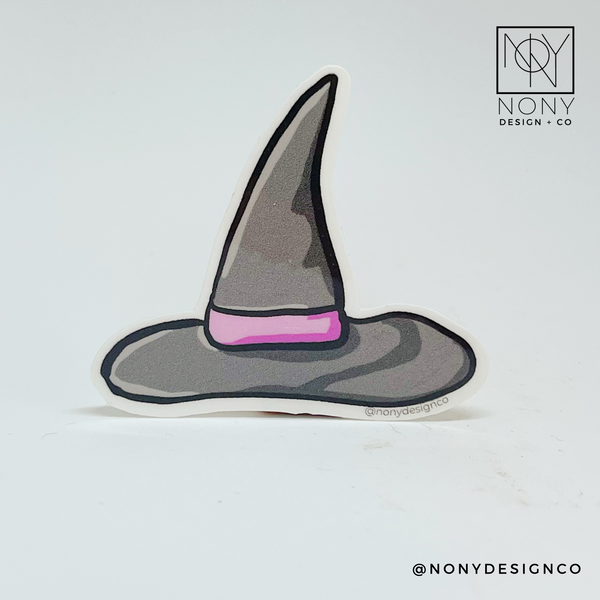 Witch Hat Sticker