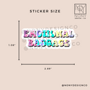Emotional Baggage Sticker