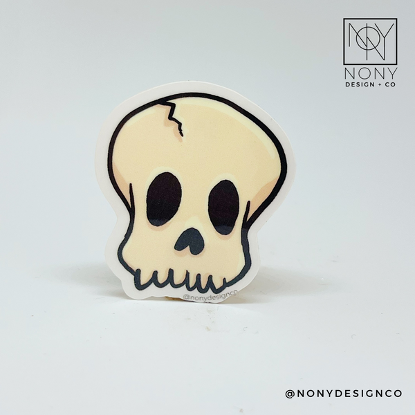 Skull Sticker