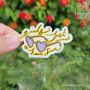 Girls Just Want to Have Sun Die Cut Sticker