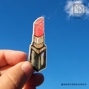 Mini Lipstick Die Cut Sticker