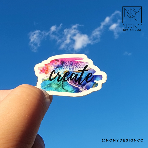 Create Die Cut Sticker