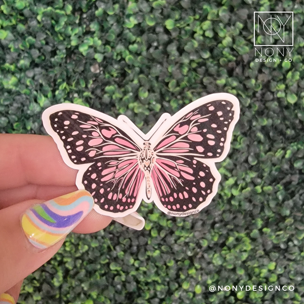 Butterfly Die Cut Sticker