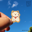 Mini Lucky Cat Die Cut Sticker