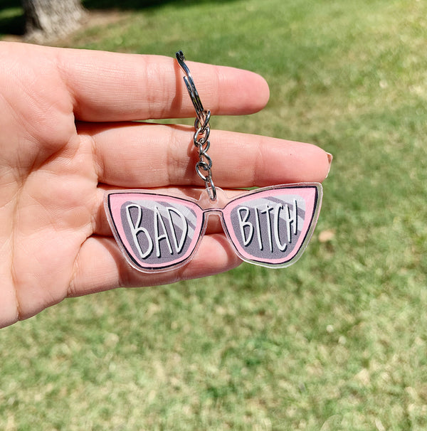 Bad Bitch Acrylic Keychain