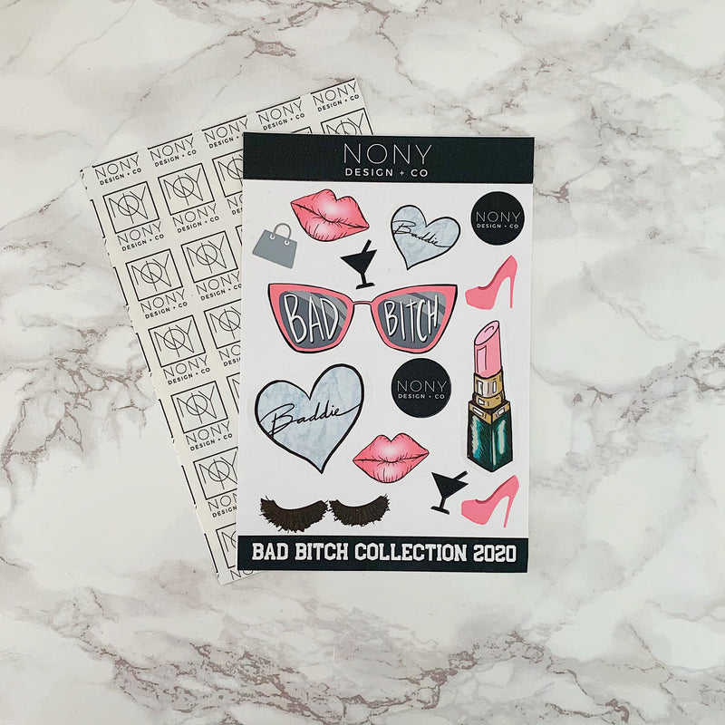 Bad Bitch Sticker Sheet