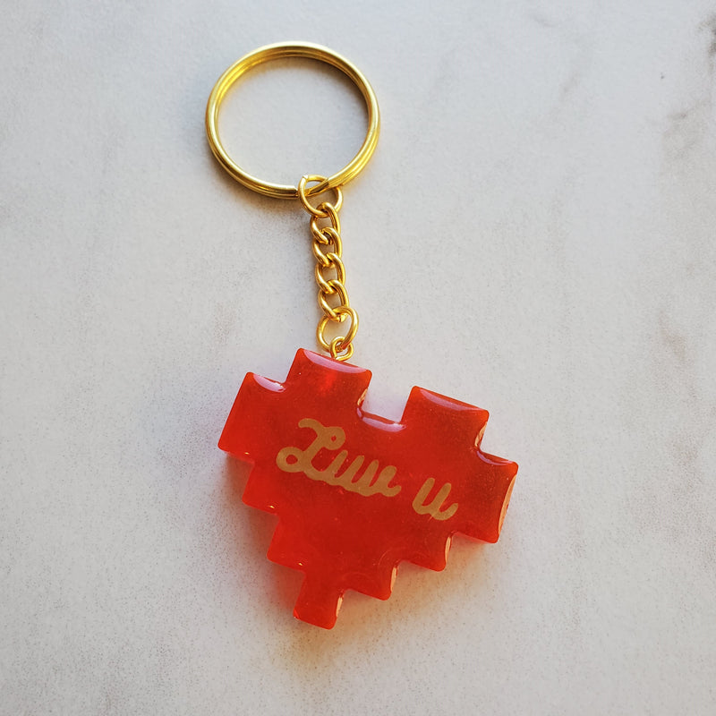 Crazy In Love Keychain - Customizable