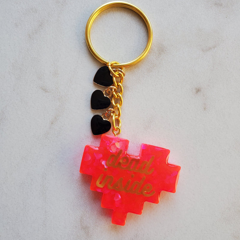 Electric Love Keychain - Customizable