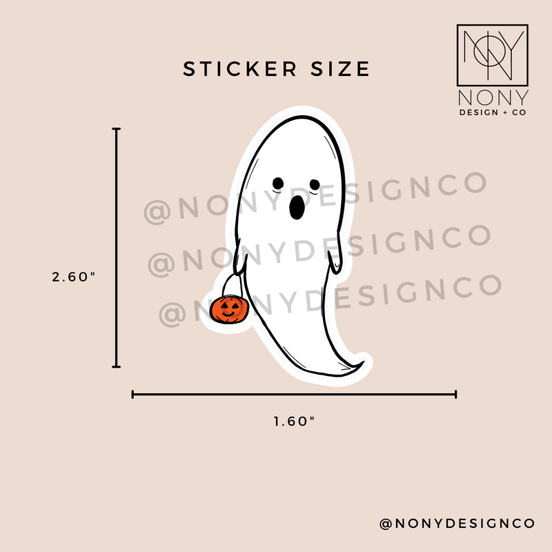 Insomnia Ghost Sticker