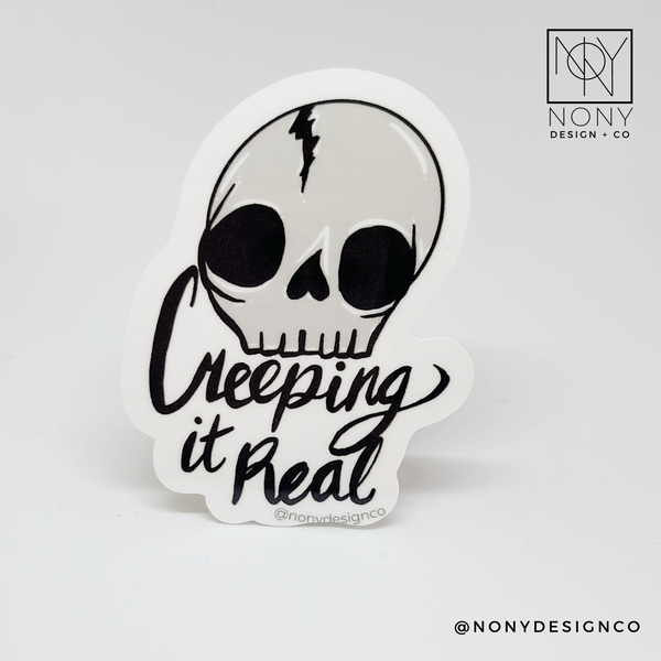 Creeping It Real Sticker