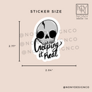Creeping It Real Sticker
