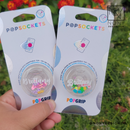 Custom Name PopSocket™ with Shaker Clear | Summer Phone Grip | Personalized Shaker PopSocket™