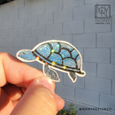 Mini Sea Turtle Die Cut Sticker