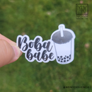 Boba Babe Die Cut Sticker