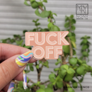 Fk Off Die Cut Sticker