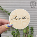Breathe Die Cut Sticker