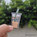 Light Iced Coffee Die Cut Sticker