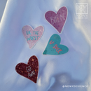 U Suck Iridescent Holographic Die Cut Sticker