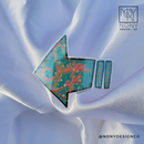 Swipe Left Least Iridescent Holographic Die Cut Sticker