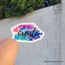 Create Die Cut Sticker