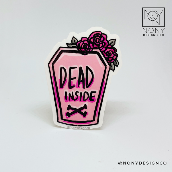 Dead Inside Sticker