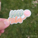Good Vibes Die Cut Sticker