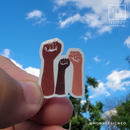 Mini BLM Fist Die Cut Sticker