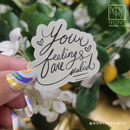 Your Feelings Are Valid Die Cut Sticker