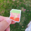 Mini Phoenix AZ Tri-Color Die Cut Sticker