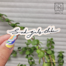 Sad Girls Club Die Cut Sticker